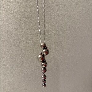 Georg Jensen Silver Moonlight Grapes Neacklace